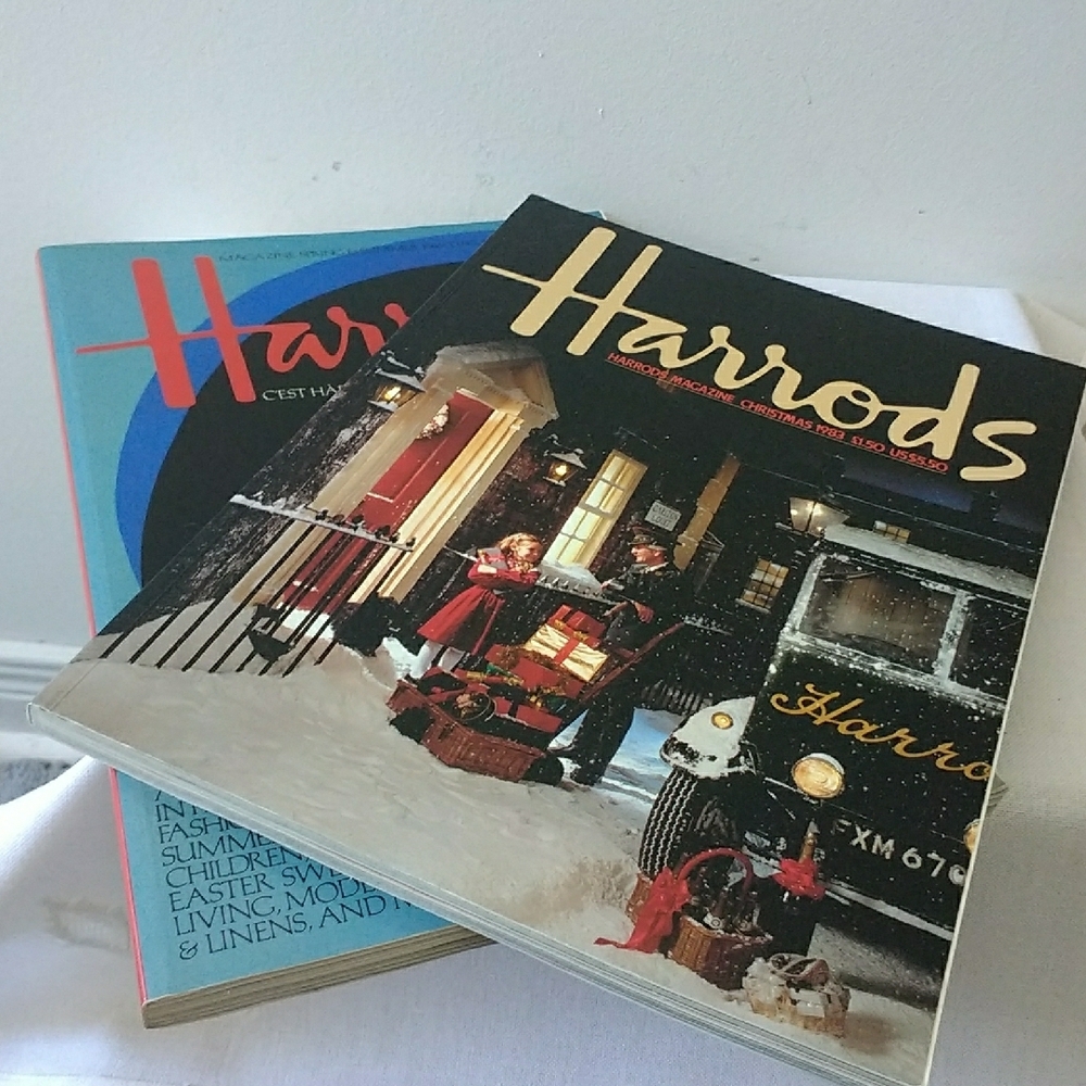 Vintage Harrods Magazines